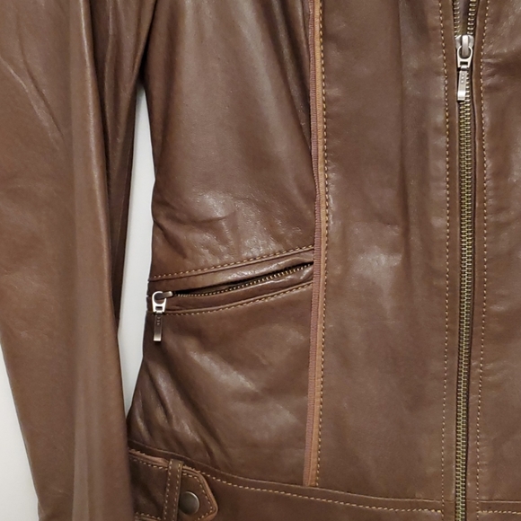Womens danier leather jacket - Picture 2 of 8